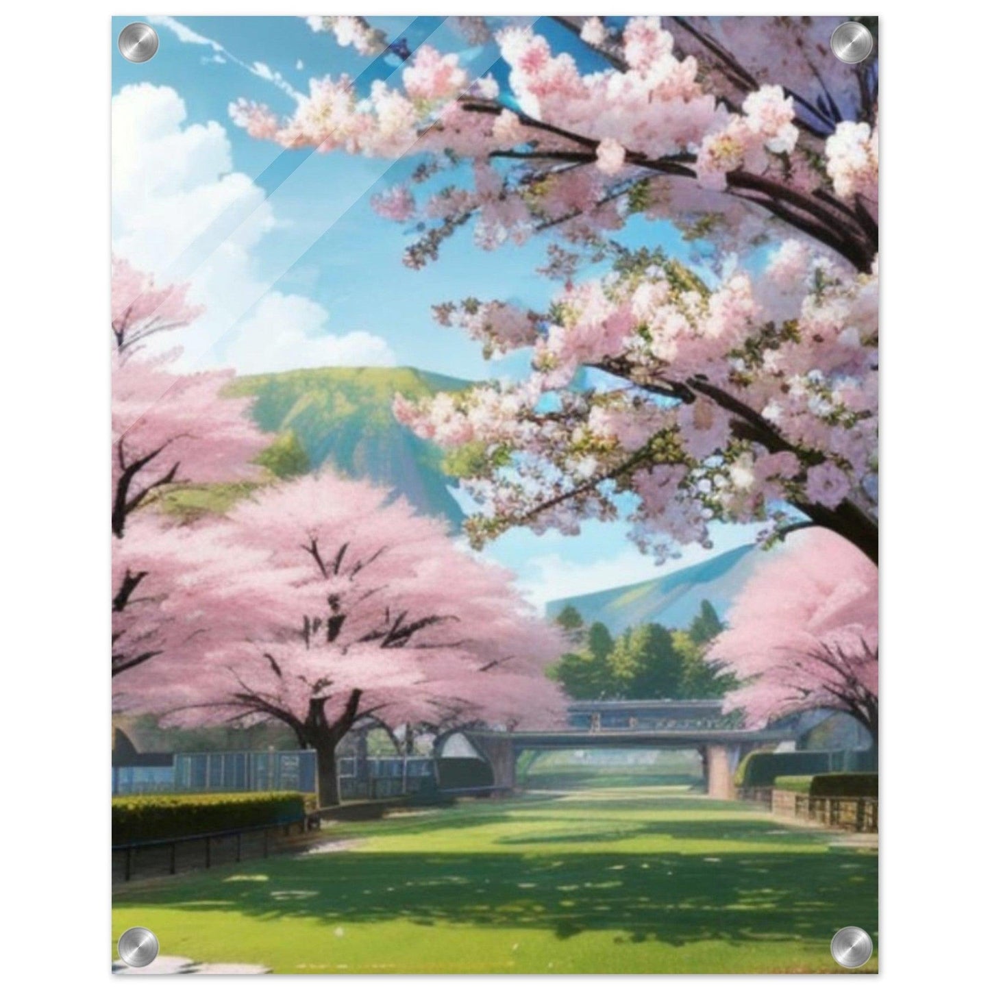 "Sakura Sunday" Acrylic Print - SFK Designs