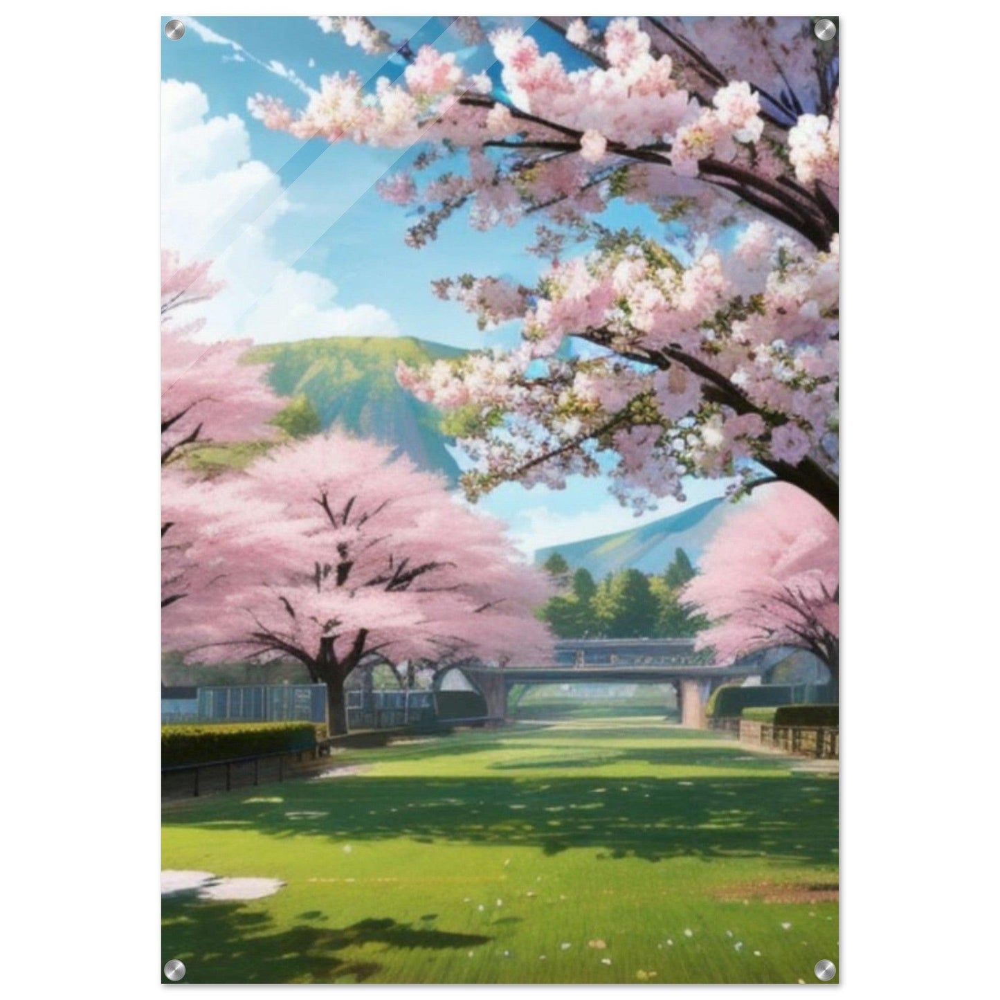 "Sakura Sunday" Acrylic Print - SFK Designs