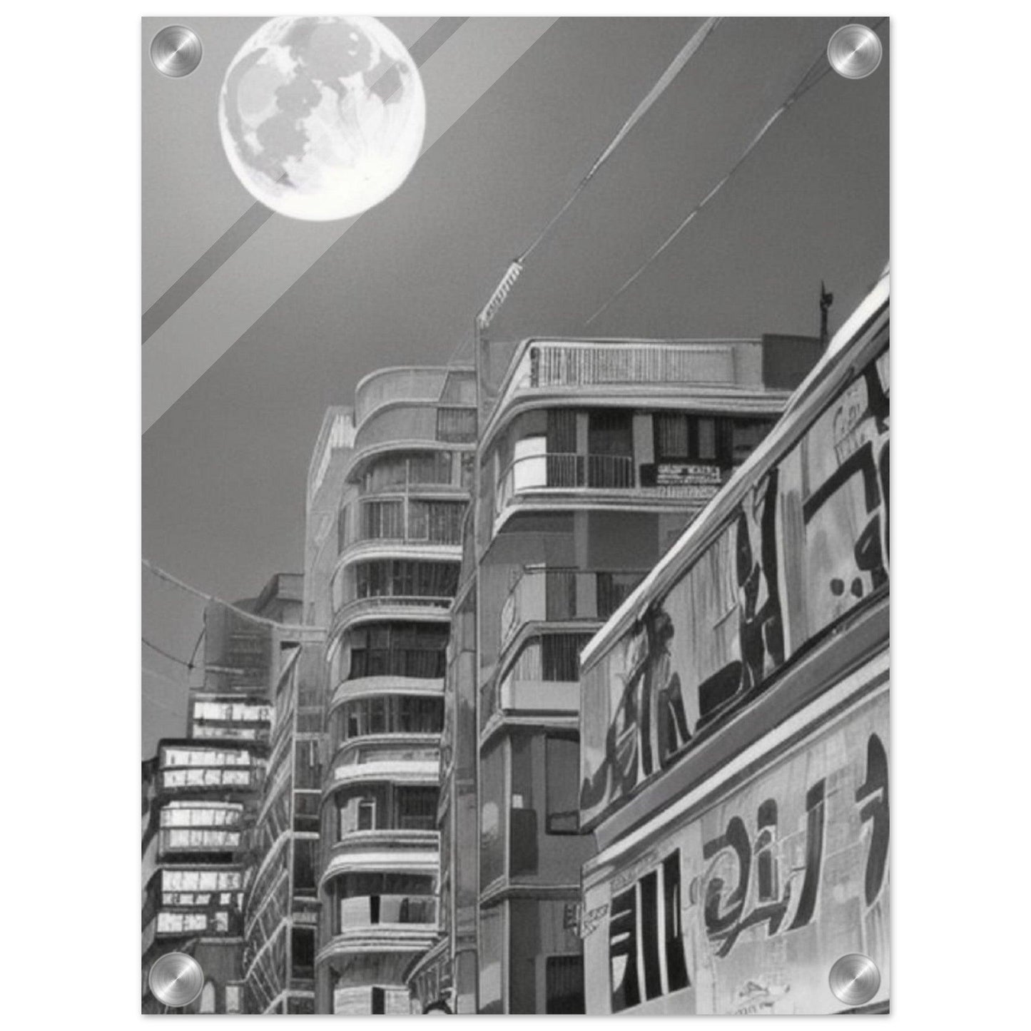 "A Night In A Foreign Land" Acrylic Print - SFK Designs